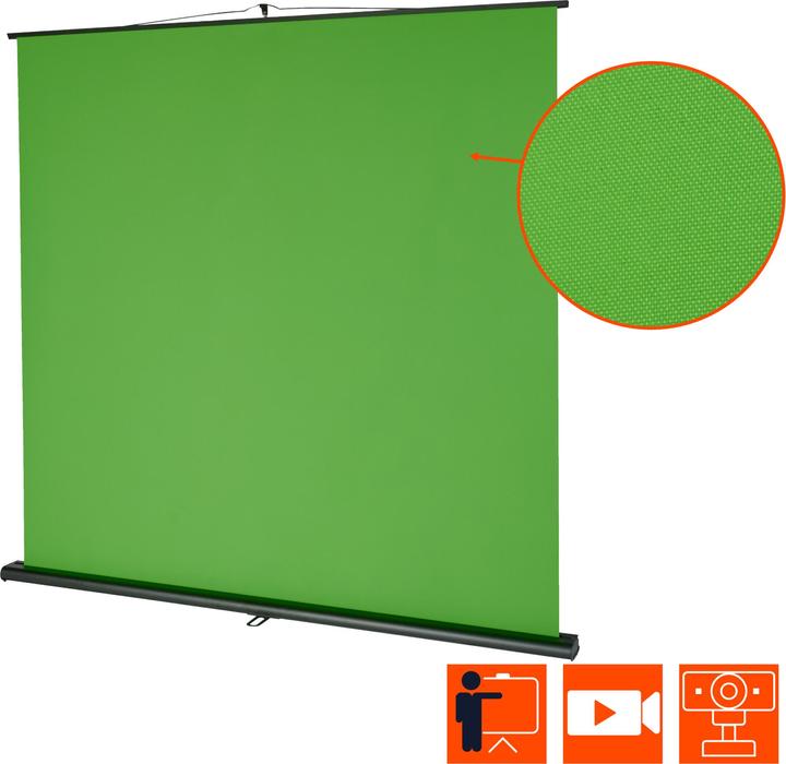 Image du produit Celexon Écran vert Mobile Lite Chroma Key, 150 x 200 cm (4:3)