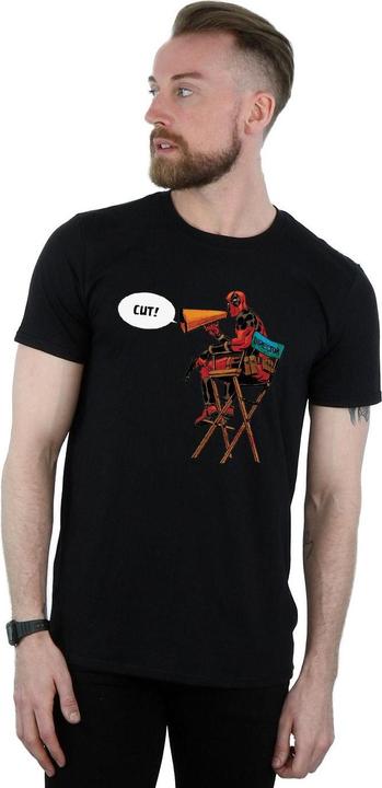 Actual product image Mens Deadpool Director's Chair T-Shirt (M)