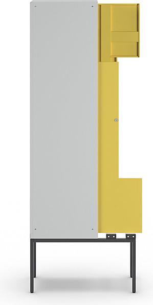 Image du produit Vestiaire Z avec banc (40 cm, 214 cm)