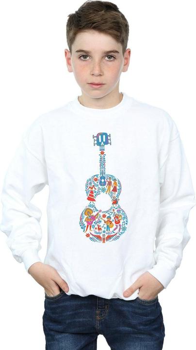 Produktbild Disney Coco Guitar Pattern Sweatshirt Jungen (152, 158)