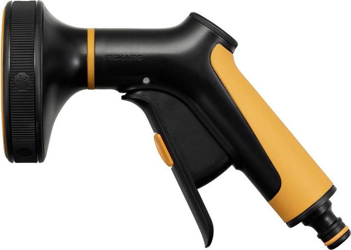 Productafbeelding Fiskars Spuitpistool Multi, 5 functies, Traploos regelbaar debiet, Met voorregelaar en aan/uit-schakelaar