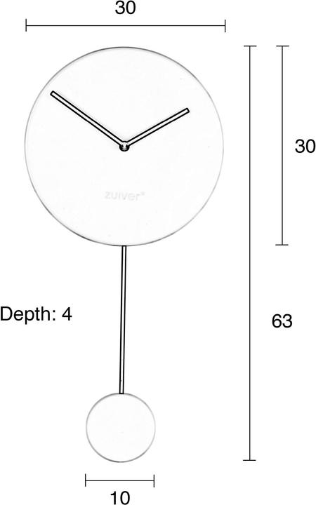 Immagine prodotto Zuiver Minimo (30 cm)