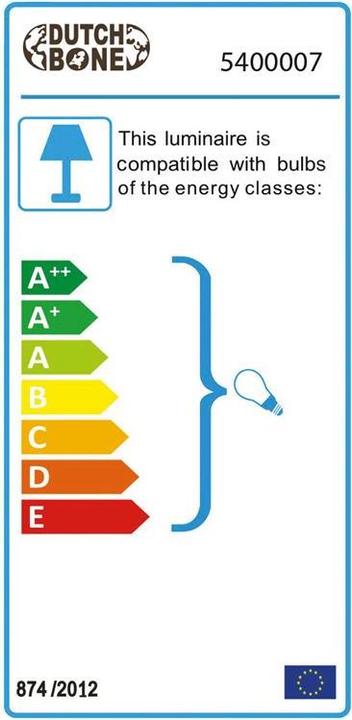 Energie-Label Dutchbone Karish (E27)