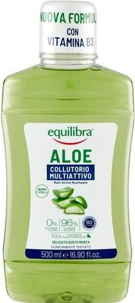 Actual product image Equilibra Aloe Collutorio Triple Action Mouthwash płyn do płukania jamy ustnej 500ml (500 ml, Mouthwash)