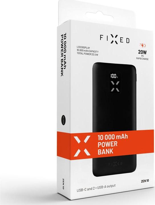 Actual product image Fixed Zen USB-C PD 20W Power Bank 10,000 mAh (10000 mAh, 22.50 W, 37 Wh)