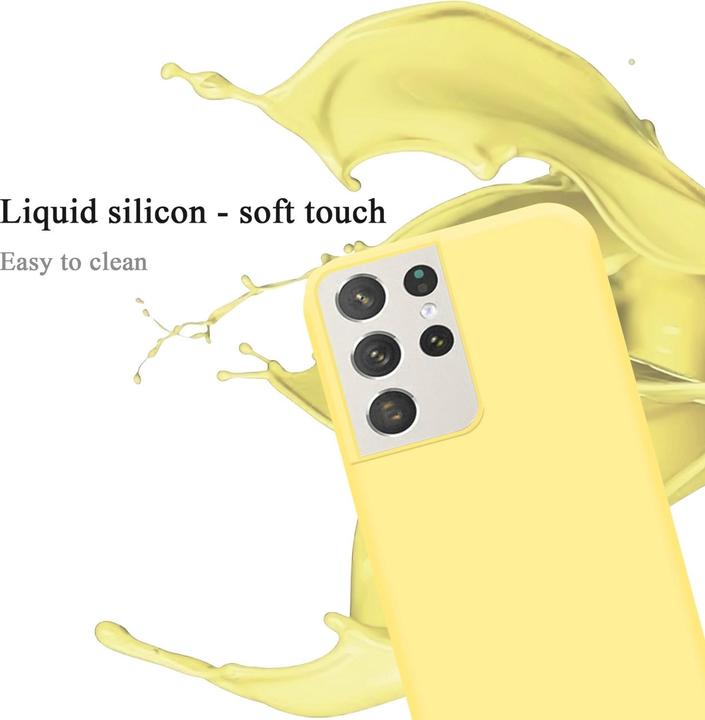 Actual product image Cadorabo TPU Liquid Silicone Case Cover (Samsung Galaxy S22 Ultra)