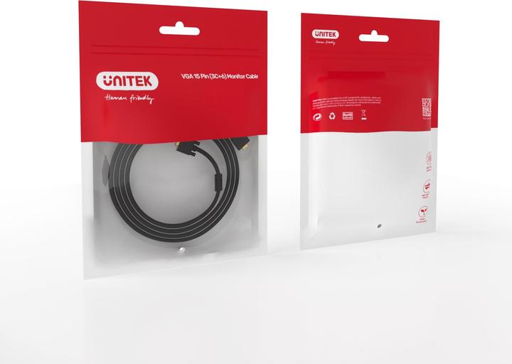 Actual product image Unitek Y-C511G VGA cable VGA (D-Sub) (1 m, VGA)