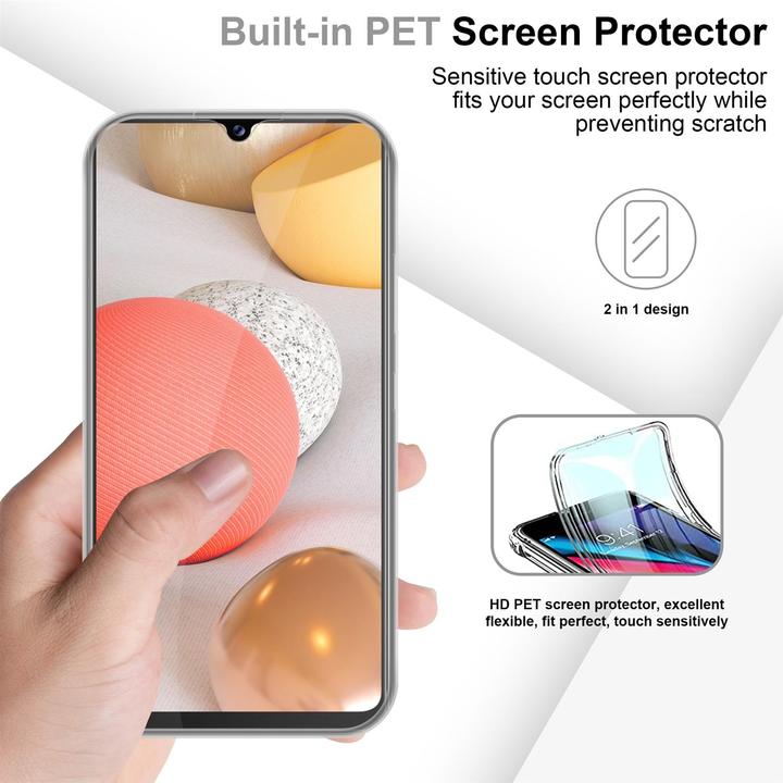 Produktbild Cadorabo TPU 360 Grad Case Cover (Samsung Galaxy A42 5G, Samsung Galaxy M42 5G)