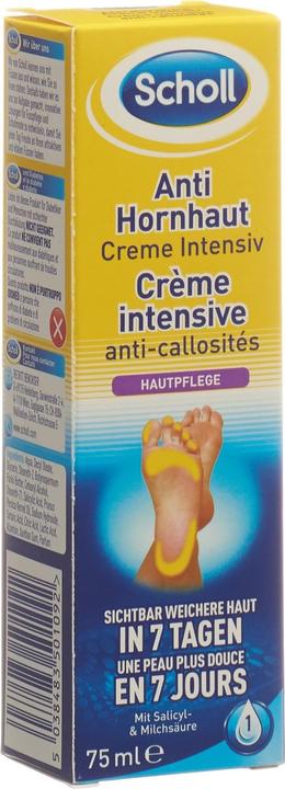 Produktbild Scholl AntiHornhaut Creme (Fusscrème & Fussgel, 75 ml)