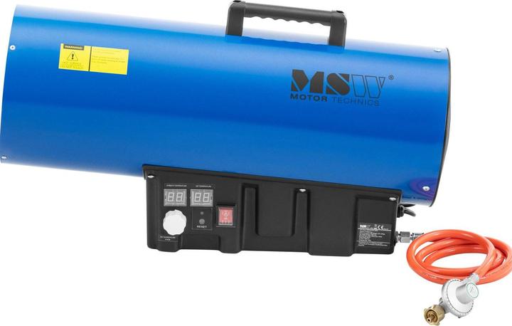 Produktbild MSW Gasheizer Gasstrahler Gas Heizgebläse Zeltheizung Gas Gaskanone 50000 W 510 m² (50000 W)