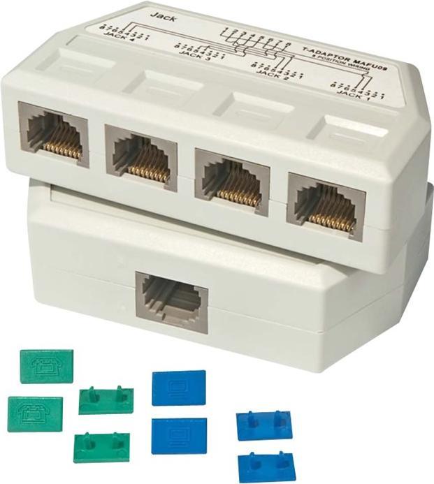 Produktbild Lindy RJ45 Telefon Line Splitter 1:4