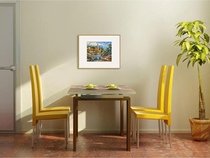 Produktbild Schipper 605320835 Malen nach Zahlen - Passepartout für das Bildformat 24 x 30 cm mit Kunststoff-Gla (24 x 30 cm)
