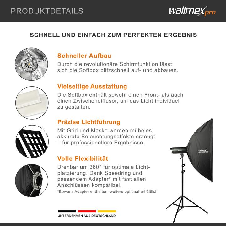 Produktbild Walimex pro Studio Striplight 40x120 (Softbox)