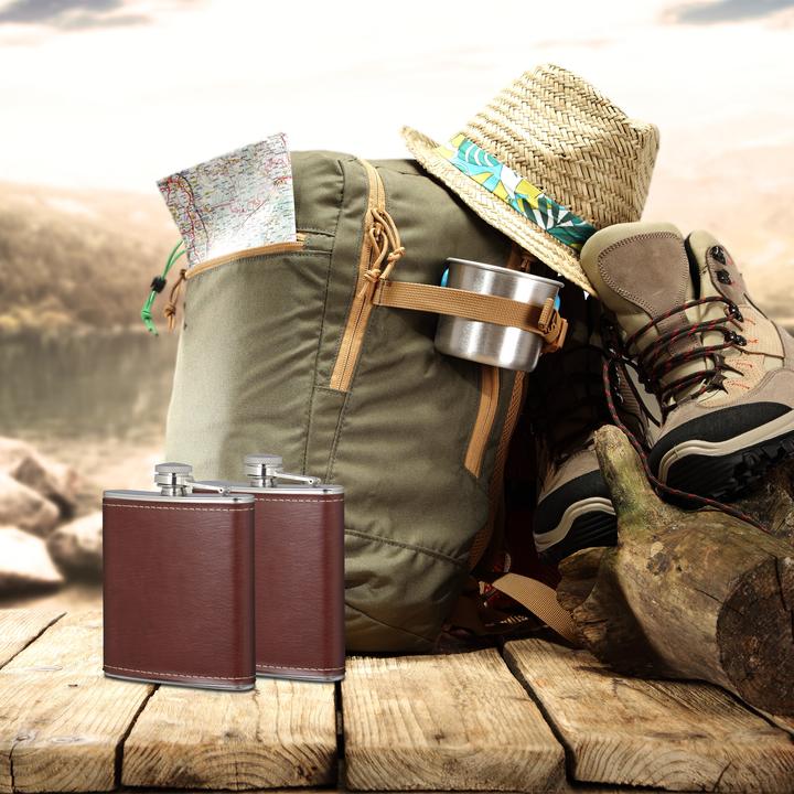 Actual product image Relaxdays hip flask (200 ml)
