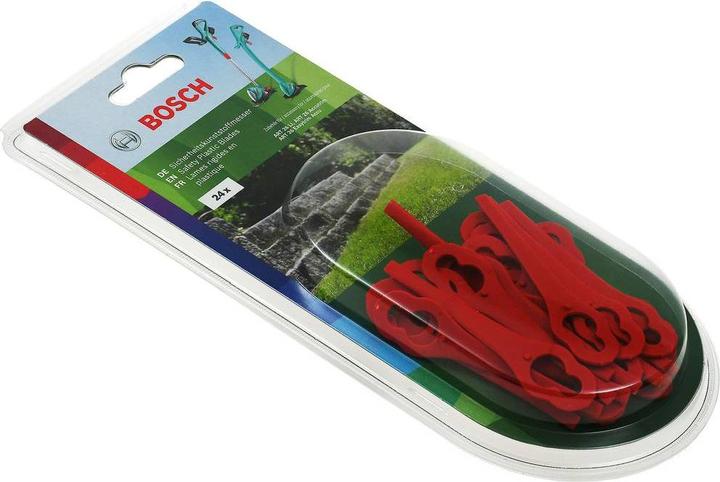 Immagine prodotto Bosch Home & Garden Coltello di plastica (Pioniere delle erbacce, Lame per tosaerba + lame di ricambio per macchine da giardino)