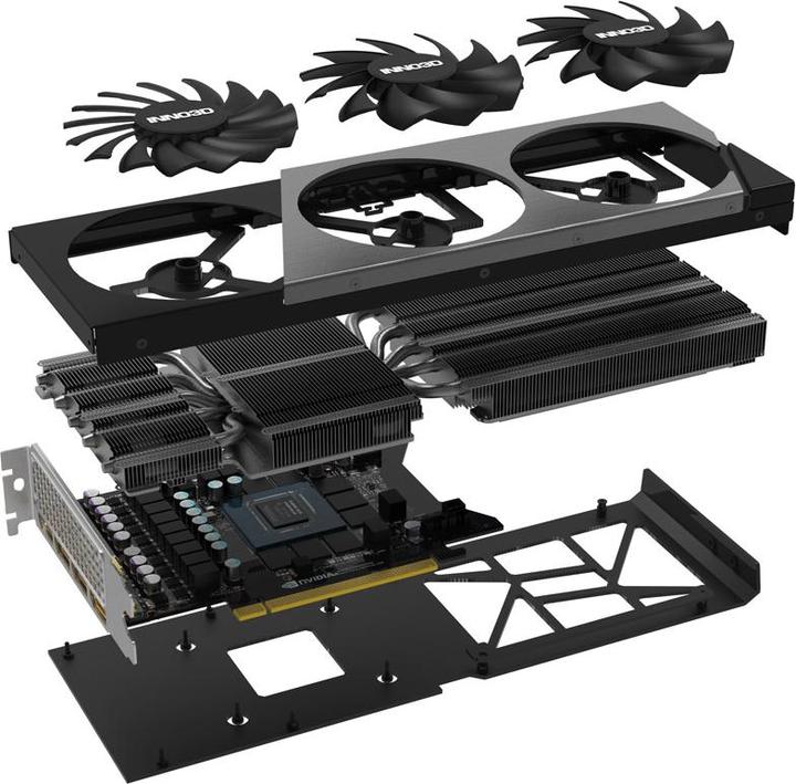 Image du produit Inno3D GeForce RTX 4070 Super X3 OC (12288 Go)