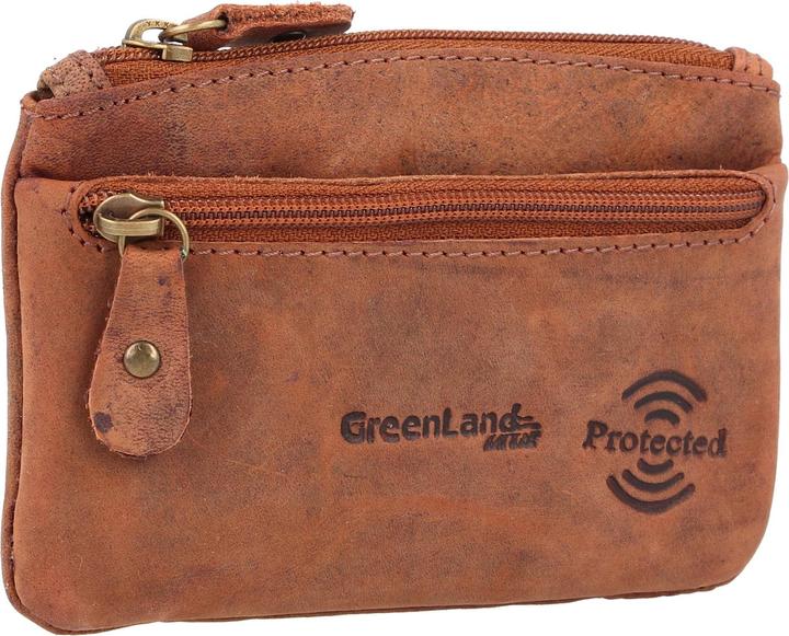 Actual product image Greenland Nature Montenegro key case RFID leather 13 cm