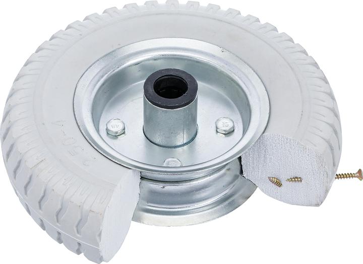 Actual product image BGS Wheel for Pushcarts / Handcarts | PU, gray | 220 mm (100 kg)