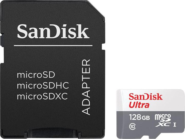 Produktbild SanDisk Ultra (128 GB, microSDXC, U1, UHS-I)