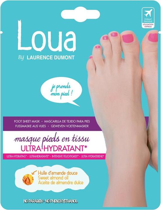 Actual product image Laurence Dumont Loua Masque Pieds Ultra Hydratant (Foot mask, 14 ml)