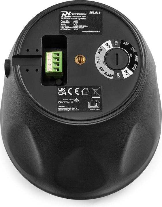 Actual product image Power Dynamics Ceiling loudspeaker PDS65B (1x 40 W)