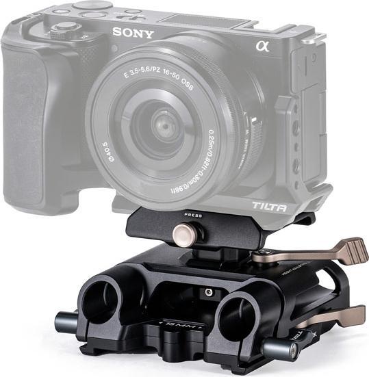 Image du produit Tilta Arca Height Adjustable 15 mm LWS Baseplate (Plaque de raccordement rapide)