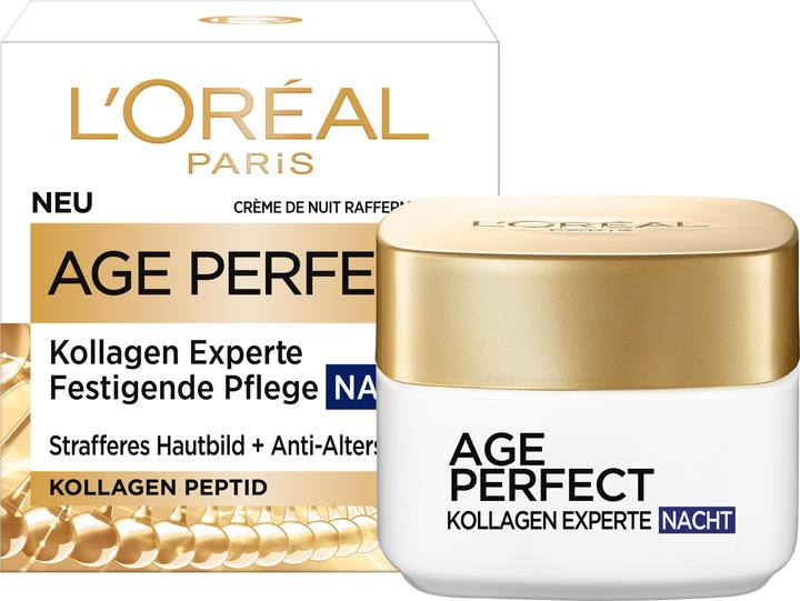 Image du produit L'Oréal Paris Loreal, Alter Perfect Pro-Collagène Expert, crème de nuit, 50 ml (50 ml, Crème de nuit)