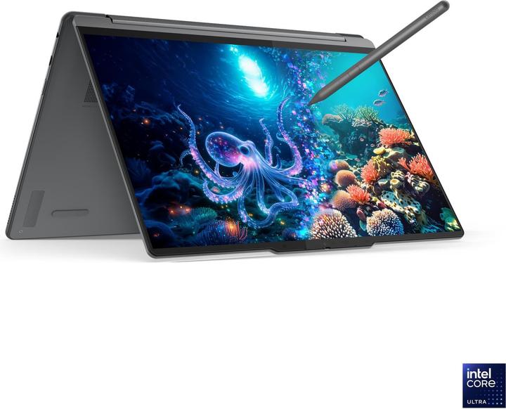Produktbild Lenovo Yoga 9i 2-in-1 (14", Intel Core Ultra 7 258V, 32 GB, 1000 GB, DE)