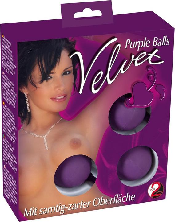 Image du produit You2Toys Velvet Balls Purple