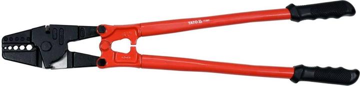 Produktbild Yato Profi Presszange für Stahlseile 4,8-6,6-8,7-9,5-11,3mm | 660mm | YT-22851 (660 mm)