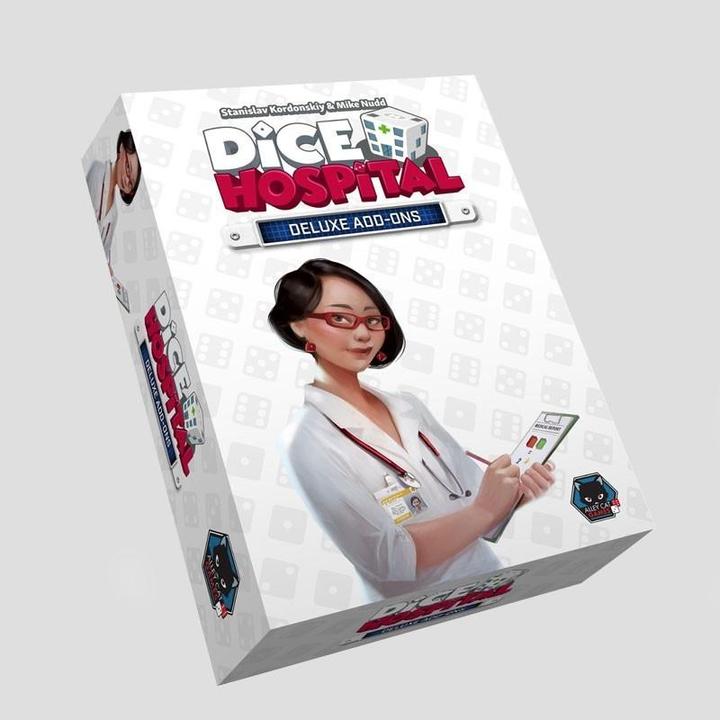 Actual product image Super Meeple Dice Hospital Extension deluxe f (French)