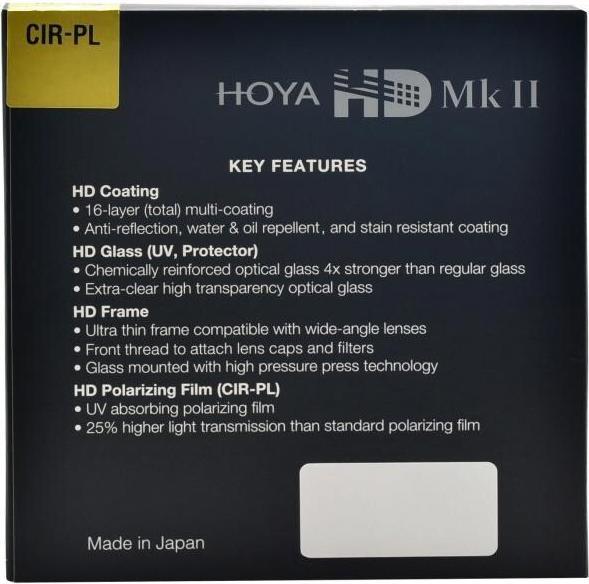 Produktbild Hoya HD Mk II CIR-PL Filter (55 mm, Polarisationsfilter)