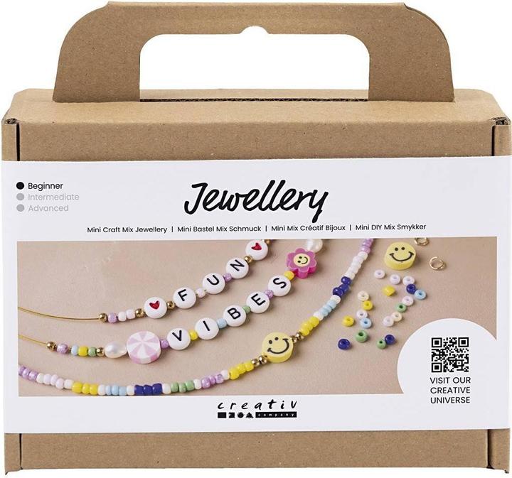 Creativ Company Set di gioielli artigianali Mini Collane Creative Mix