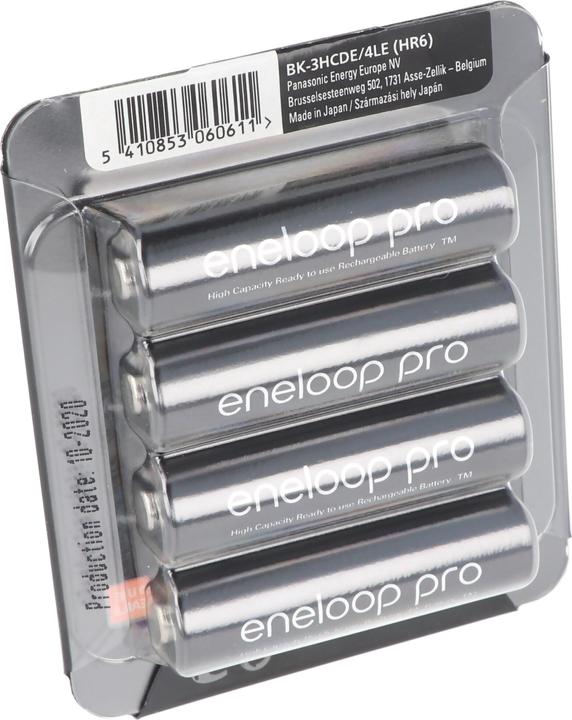 Immagine prodotto Sanyo Eneloop XX (4 pz., AA, 2500 mAh)