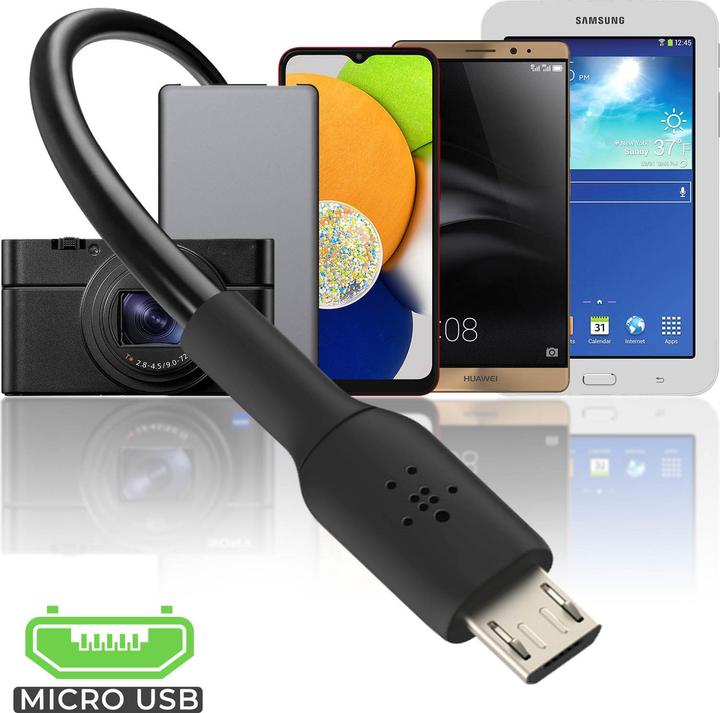 Actual product image Belkin Boost Charge USB-A - Micro-USB (1 m, USB 2.0)