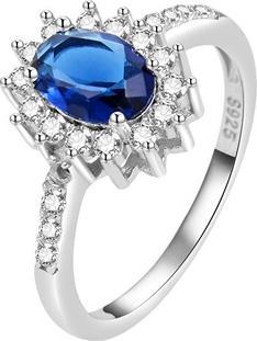 Actual product image Beneto Duchess Kate AGG267's silver engagement ring - Circuit: 56 mm (56)