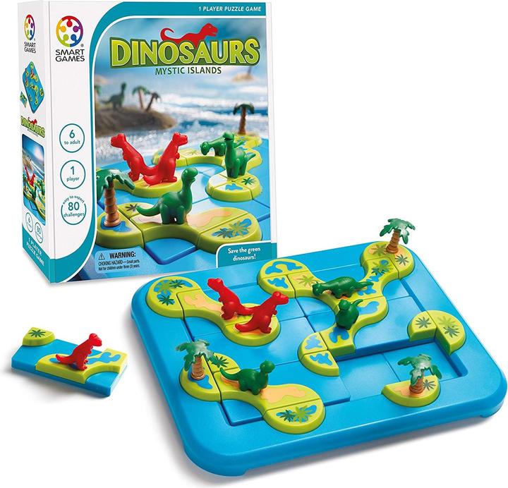 Immagine prodotto Smart Games Dinosauri Isole Mistiche (Tedesco, Francese, Italiano, Inglese)
