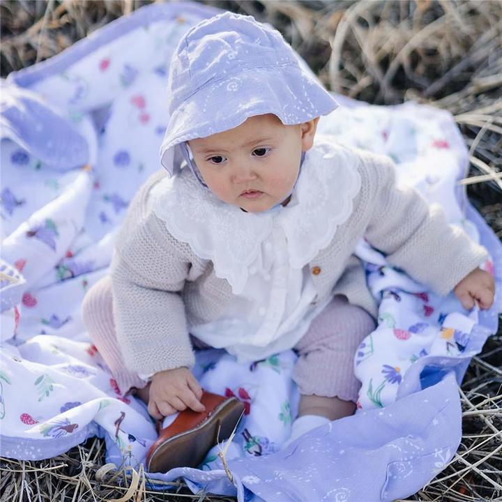 Produktbild Bébé au Lait Classic Muslin Sonnenhut (One Size)