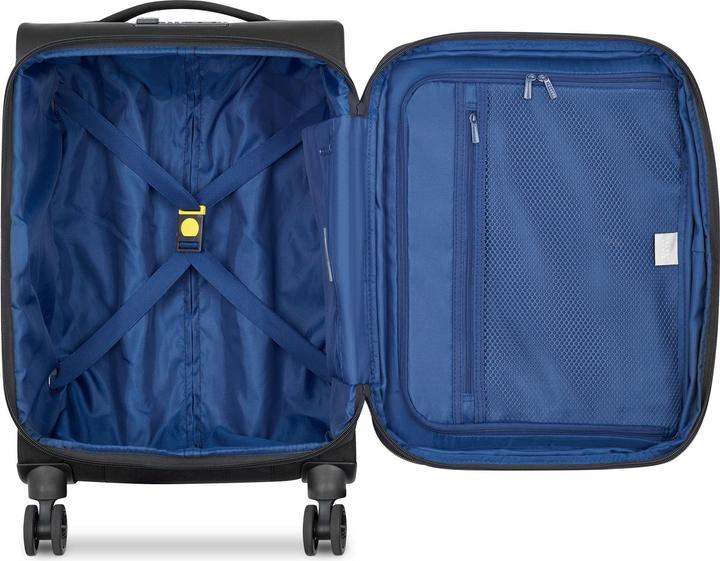 Actual product image Delsey Brochant 3 4-wheel cabin trolley 55 cm with stretch fold (40 l, Hand luggage (up to 50 litres))