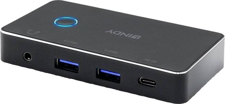 Actual product image Lindy USB 3.0 Sharing Switch 2:4