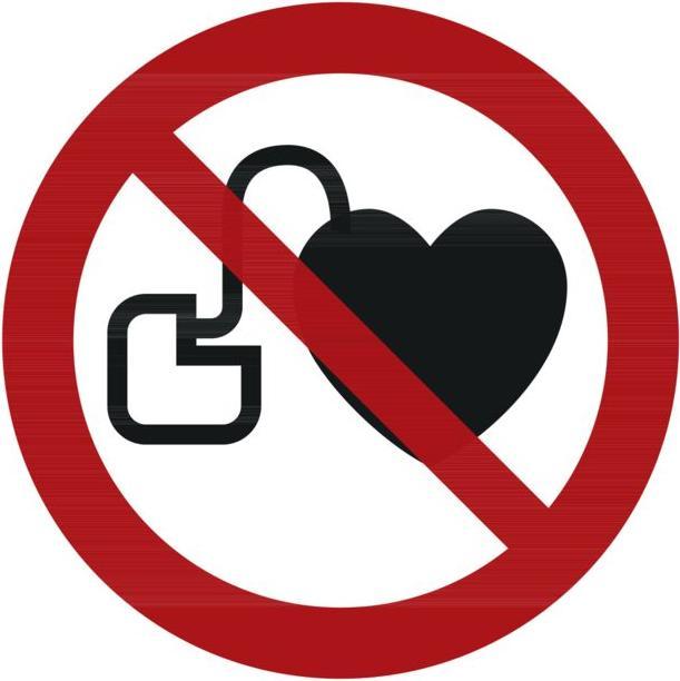 Immagine prodotto Promat Segnali di divieto Divieto di accesso ai portatori di pacemaker
