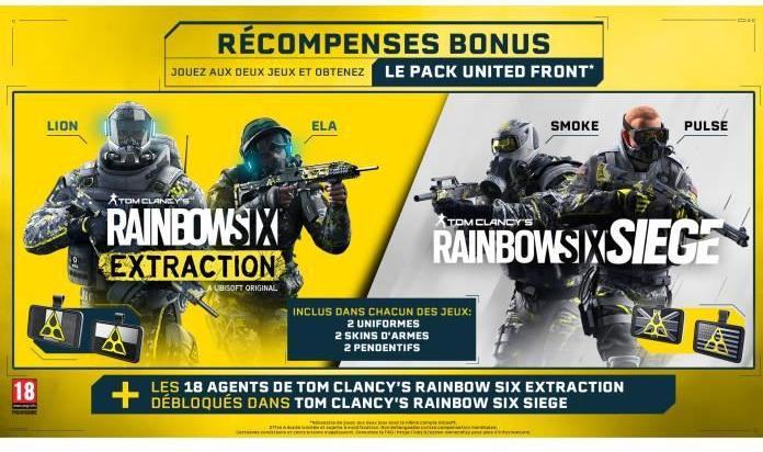 Actual product image Ubisoft Tom Clancy's Rainbow Six : Extraction (PS4, FR)