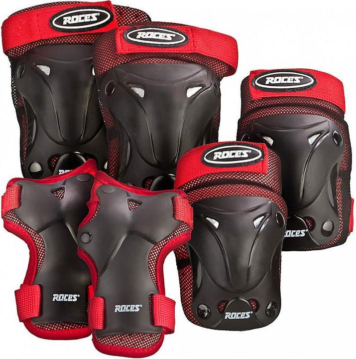 Produktbild Roces Jr Ventilated (M, Ellbogenschoner, Handgelenkschoner, Knieschoner)