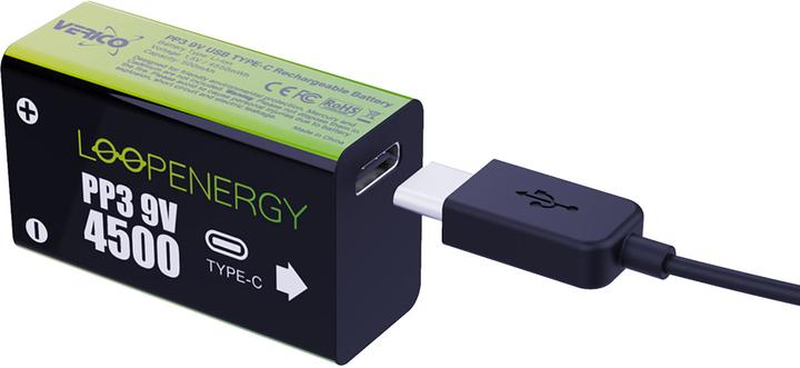 Produktbild Verico Loop Energy (2 Stk., 9V Block, 500 mAh)