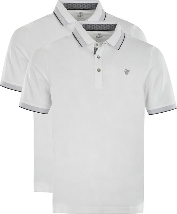 Produktbild Hajo 2er Pack Pique Poloshirt (60, 4XL)
