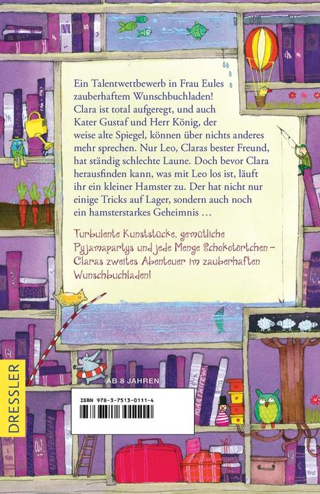 Produktbild Der zauberhafte Wunschbuchladen 2. Der hamsterstarke Harry (Deutsch, Florentine Prechtel, Katja Frixe, 2023)