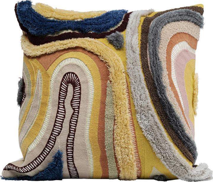 Actual product image Kare Design Cushion Lava Brown 45x45cm (45 x 45 cm)