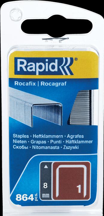 Produktbild Rapid 1/8mm Klammern 864 Stk.