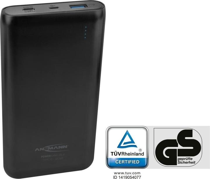 Actual product image Ansmann 20.8 Type C (20000 mAh, 74 Wh)