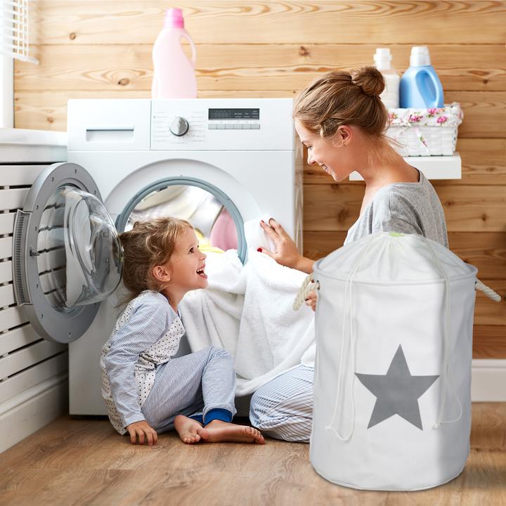 Actual product image Relaxdays Laundry basket (60 l)